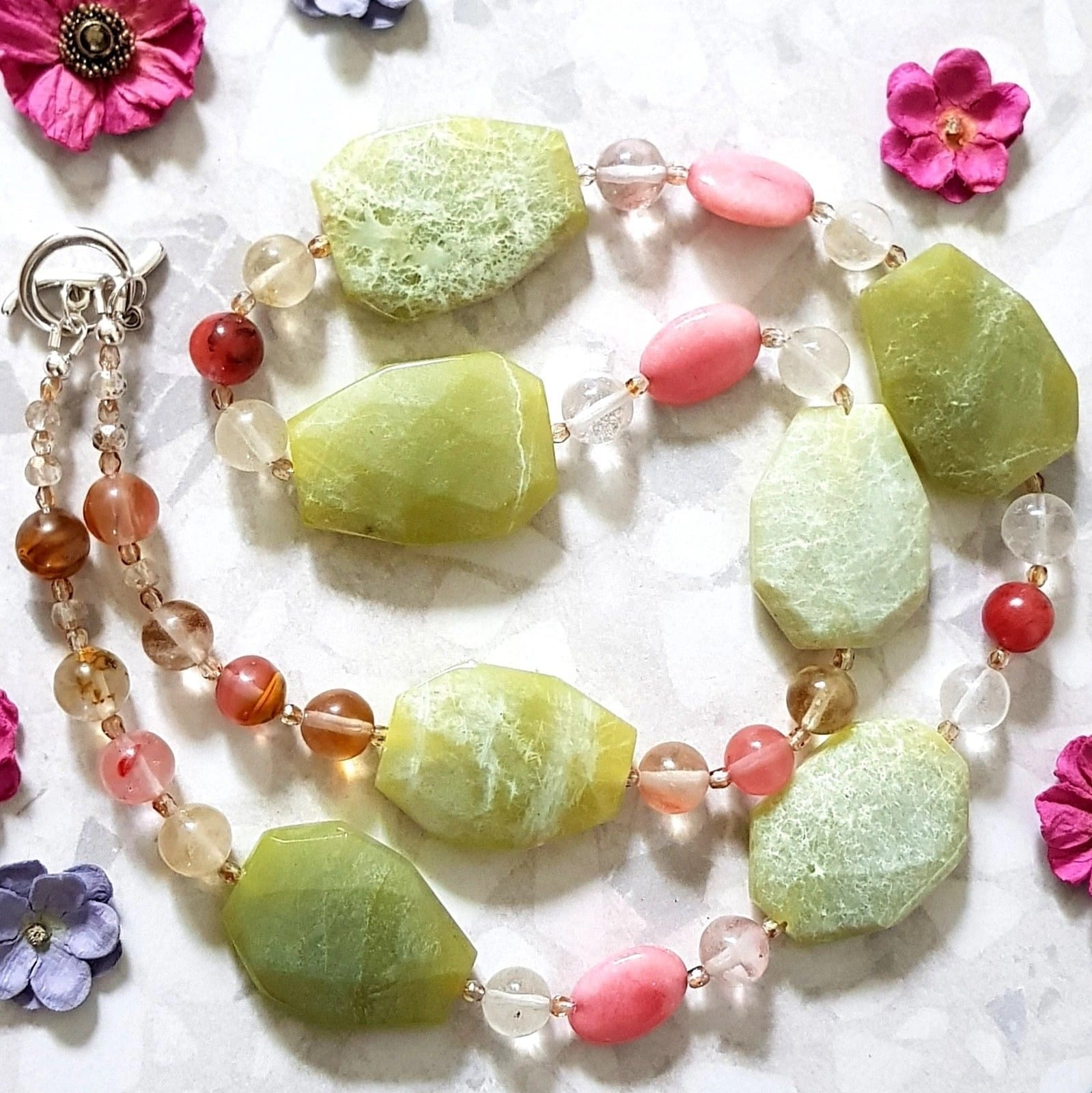 Chunky clearance statement necklace